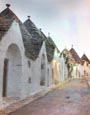 Street In The Trulli District Rione Monti In Alberobello, Puglia, Italy