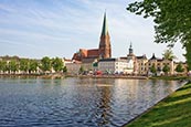 Thumbnail image of Pfaffenteich with Cathedral, Schwerin, Mecklenburg Vorpommern, Germany