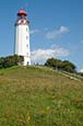 Dornbusch Lighthouse On Schluckswieck Hill, Hiddensee, Mecklenburg Vorpommern, Germany