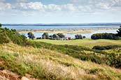 View Over Hiddensee From The Northern Hills, Mecklenburg Vorpommern, Germany