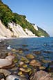 Victoriasicht And Königsstuhl From Beach, Chalk Cliffs, Ruegen, Mecklenburg Vorpommern, Germany