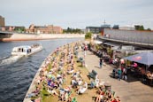 Bar By River Spree, Berlin, Germany