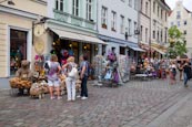 Shops In Nikolaiviertel, Berlin, Germany