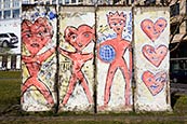 Berlin Wall Remains On Leipizer Platz, Berlin