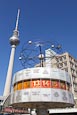 World Clock And Television Tower, Alexanderplatz, Berlin, Germany