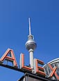 Television Tower With Alex Sign, Berlin, Germany