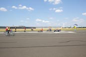 People Doing Various Sports At Tempelhof Park, Former Tempelhof Airport, Berlin, Germany