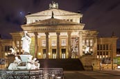 Konzerthaus On Gendarmenmarkt And Schiller Statue, Berlin, Germany