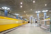 Bundestag U Bahn Station, Berlin, Germany