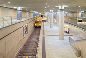 Bundestag U Bahn Station, Berlin, Germany