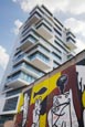 New Luxury Apartment Block Built Within The Former Death Strip At The East Side Gallery With A Secti