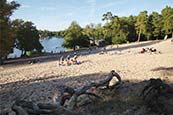 Kleiner Müggelsee Beach, Berlin, Germany