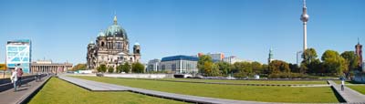 Museum Island From Schlossplatz, Berlin, Germany