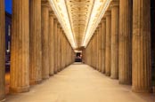 Colonnade By Alte Nationalgalerie, Berlin, Germany