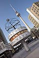 World Clock And Television Tower, Alexanderplatz, Berlin