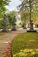 Thumbnail image of Tempelgarten with the Musentempel and baroque statues, Neuruppin, Brandenburg, Germany