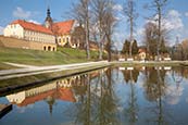 Klostergarten, Kloster Neuzelle, Brandenburg, Germany