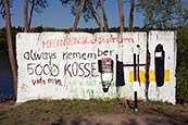 Berlin Wall Remains By Griebnitzsee, Brandenburg, Germany