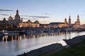 Thumbnail image of View of the Altstadt over the River Elbe, Dresden, Saxony, Germany