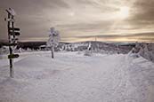 Thumbnail image of Ski and walking trail by Fichtelberg, Oberwiesenthal, Saxony, Germany